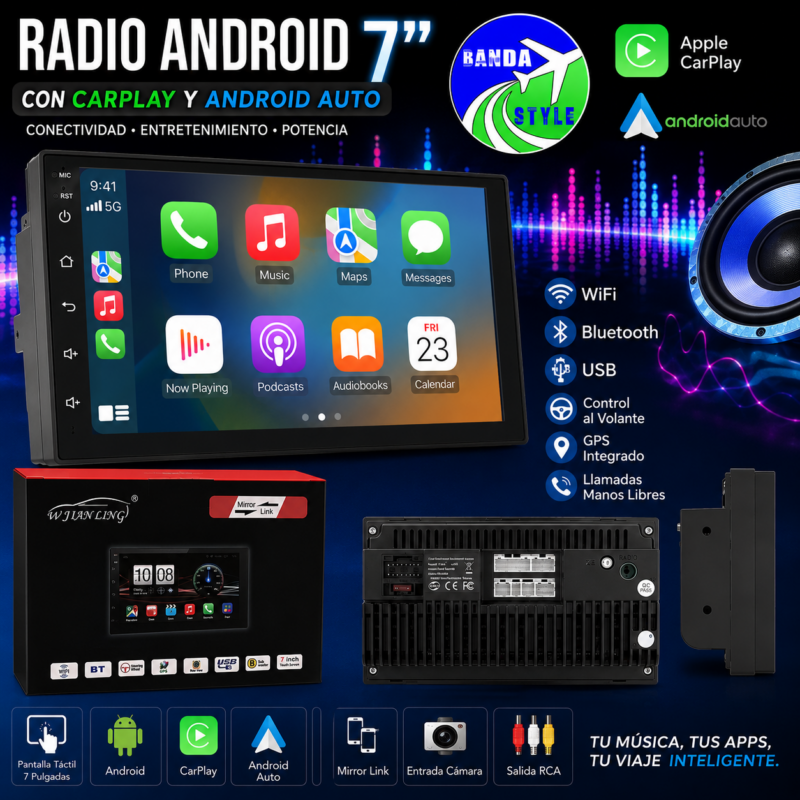 radio 7" android 13