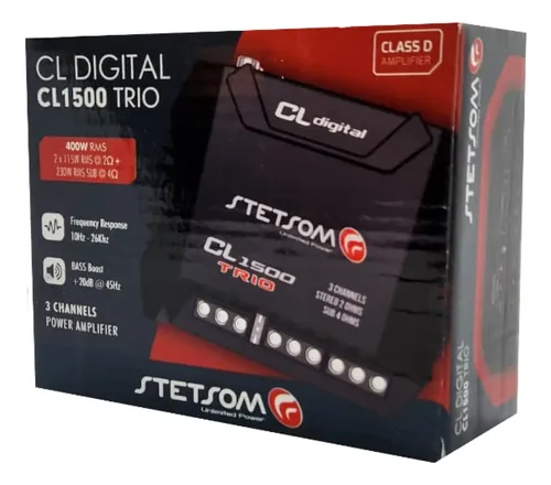 Amplificador CL1500 TRIO Amplificador CL1500 TRIO