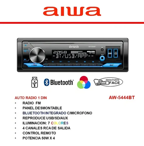 radio Aiwa AW-5444BT