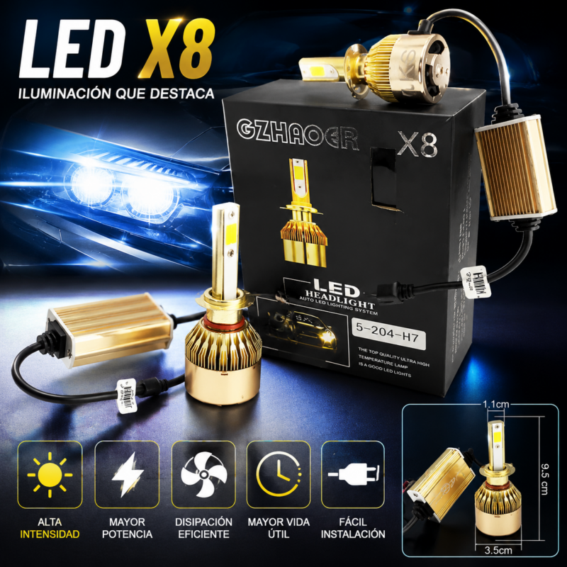 TURBO LED X8