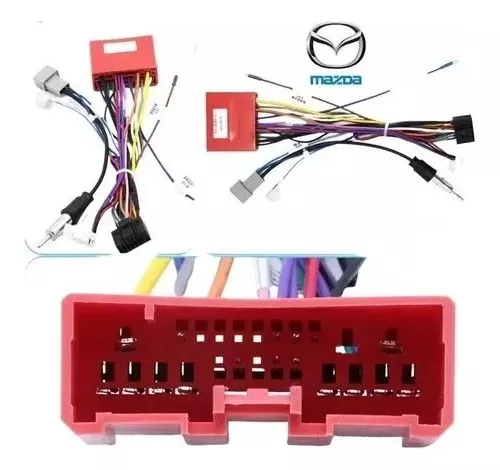 conector de radio mazda