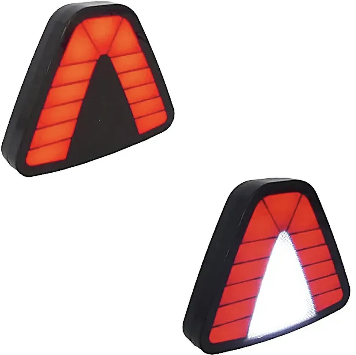 Tercera Luz de Freno LED Secuencial con Estrobo Blanco y Rojo - Imagen 2