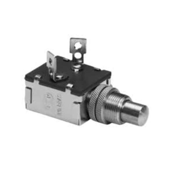 boton de arranque metalico
