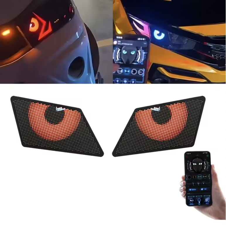 ojos led de faros