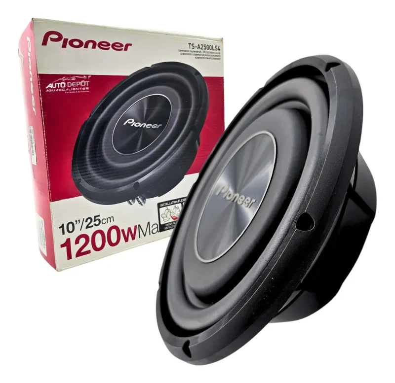 Subwoofer Pioneer TS-A2500LS4 10″ 1200W Máx-MLM76178288474_052024-F Subwoofer Pioneer TS-A2500LS4 10" 1200W Máx