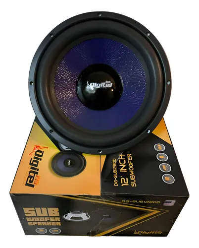 Subwoofer Digitel DG-SUB1280D 12"